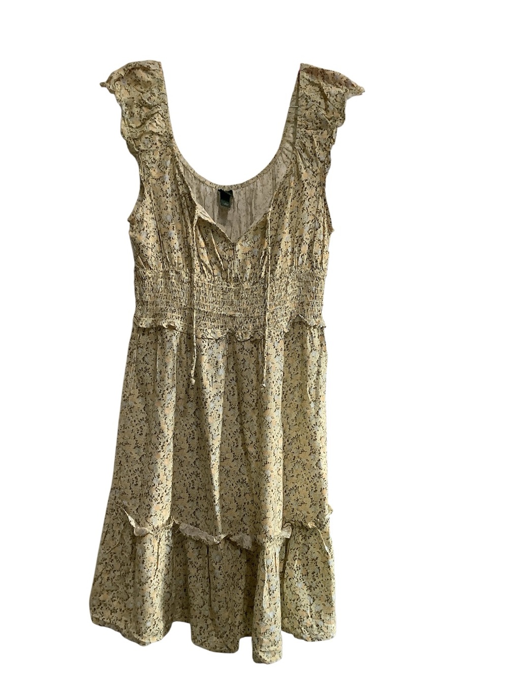 wild fable Pastel Floral Smocked Sundress